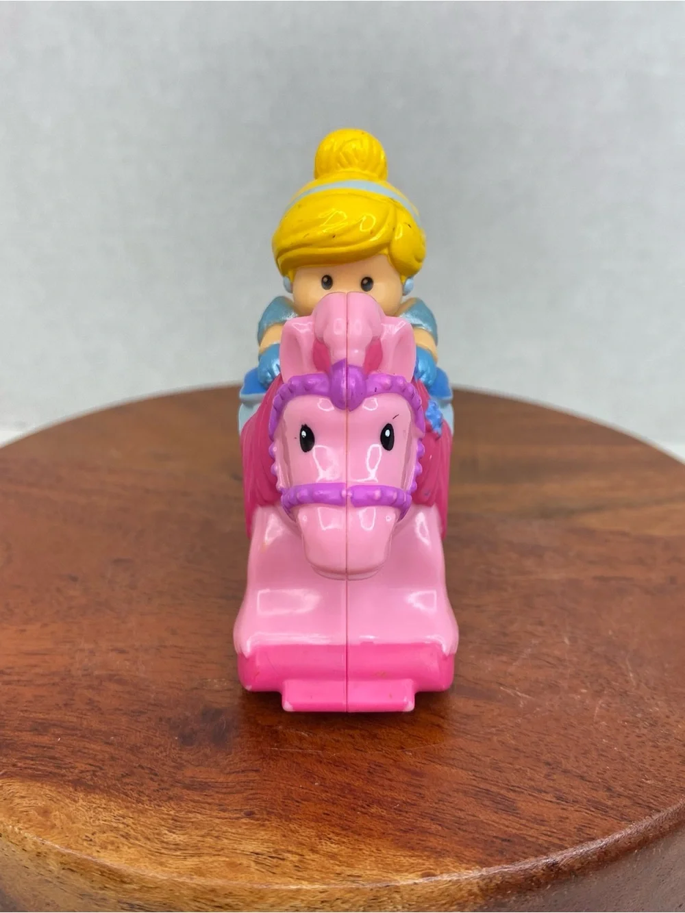 Fisher Price Little People Disney Cinderella Pink Klip Klop RARE